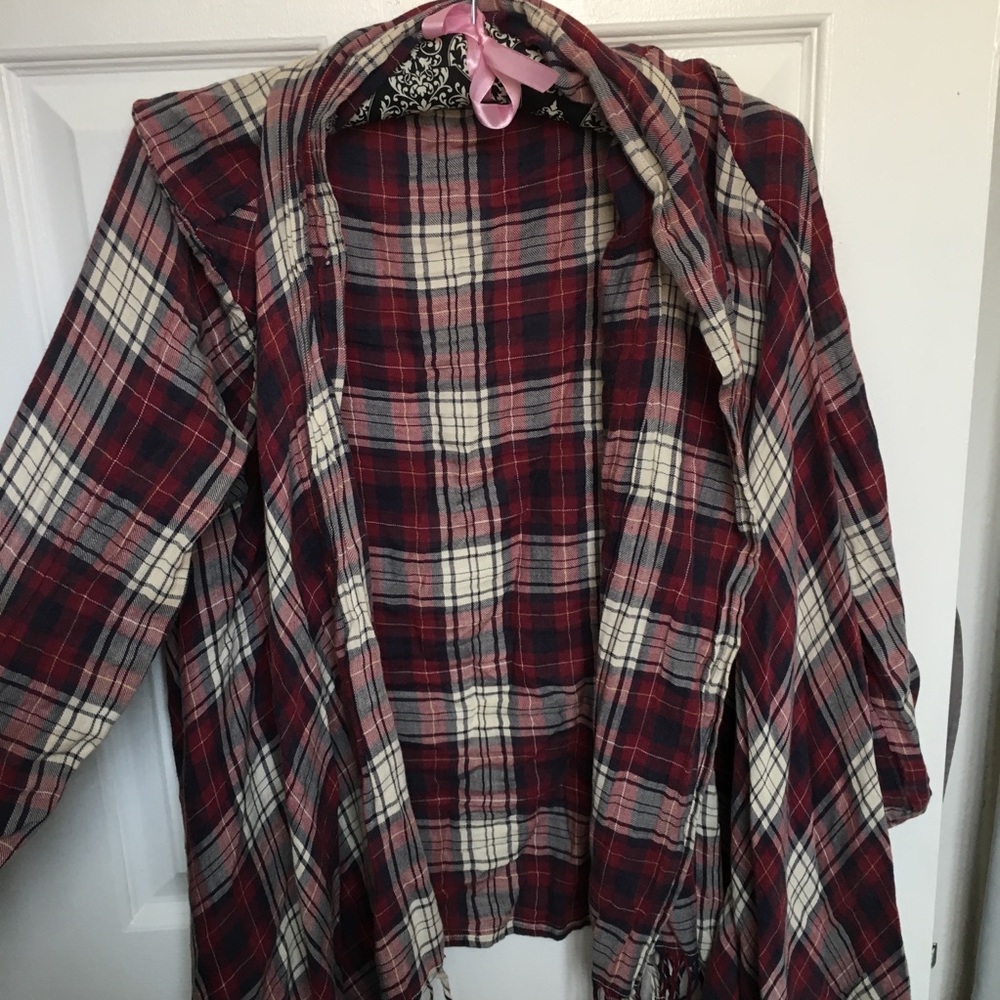 Flowy Flannel Jacket!
